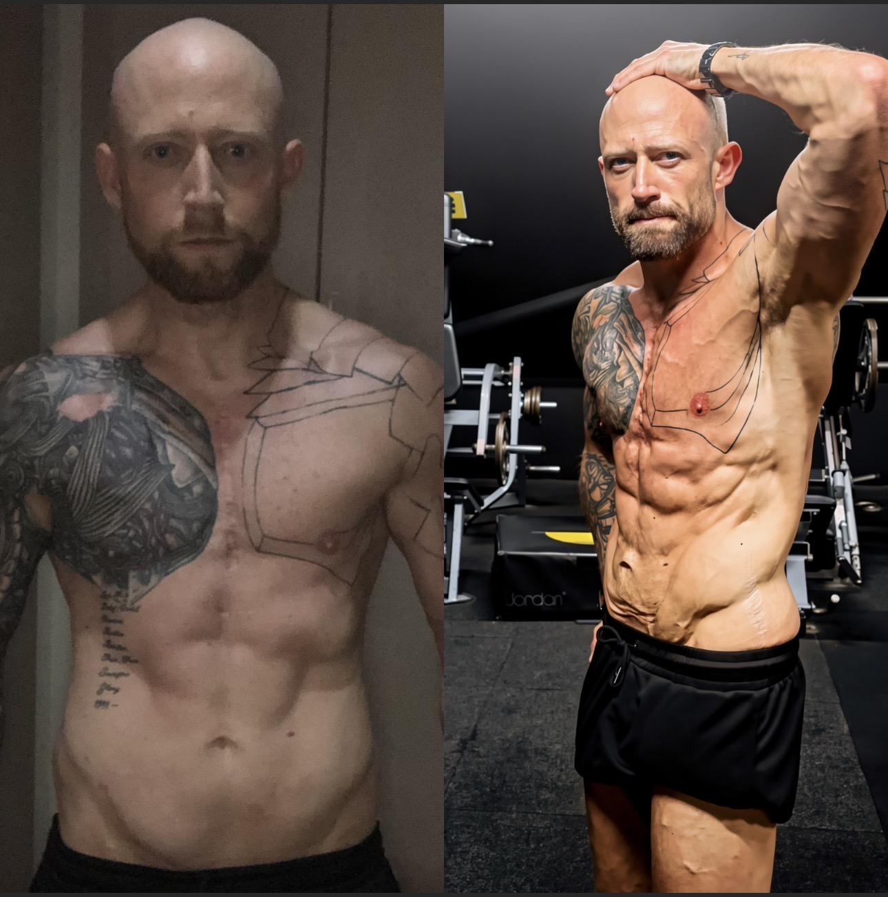 Jon Mozley fitness transformation
