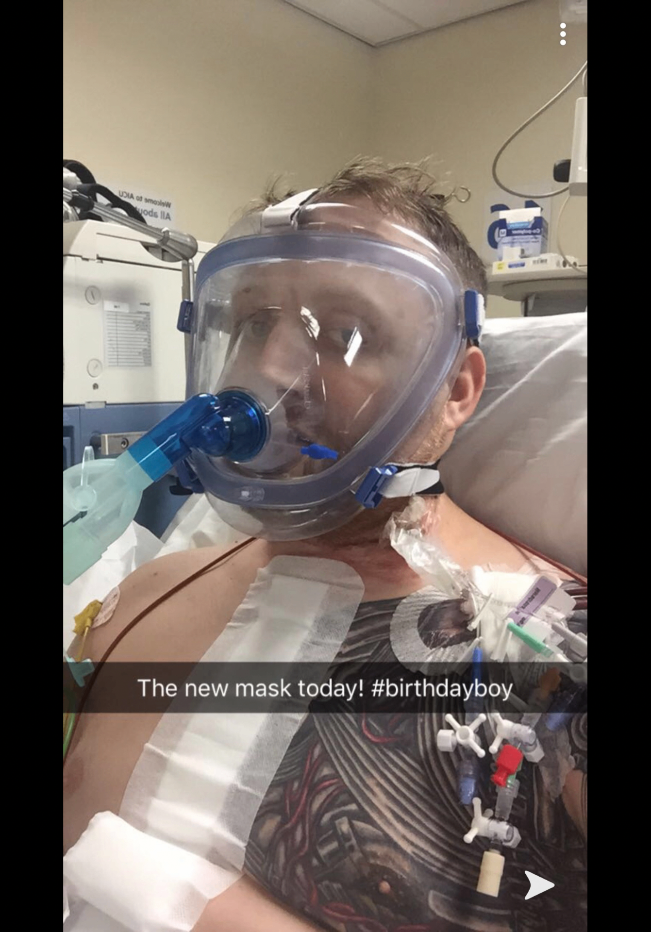 Jon Mozley hospital recovery journey